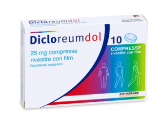 Dicloreumdol 25 mg compresse rivestite con film