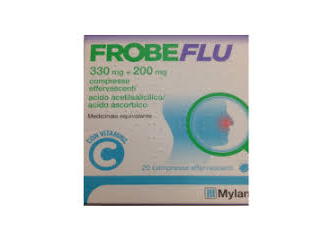 Frobeflu 330 mg + 200 mg compresse effervescenti