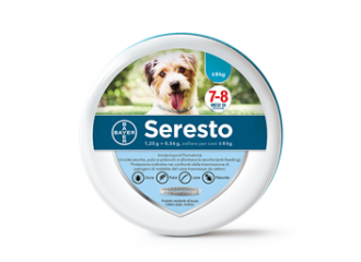 Seresto*collare antiparassitario 12,5 g (38 cm) per cani (peso fino a 8 kg)