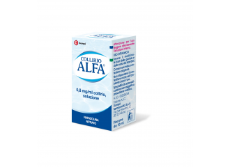 Collirio alfa decongestionante 0,8 mg/ml collirio, soluzione