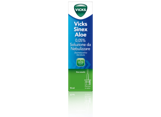 Vicks sinex aloe 0,05% soluzione da nebulizzare