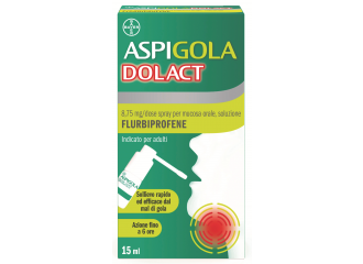 Aspigoladolact 8,75 mg/dose spray per mucosa orale soluzione