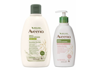 Aveeno pn bundle bagno doccia 500 ml + aveeno crema olio 300 ml