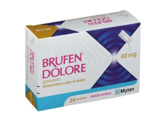 Brufen dolore 40 mg granulato