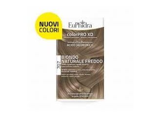 Euphidra colorpro xd 707 biondo naturale f colore + attivante + balsamo + cuffia + guanti