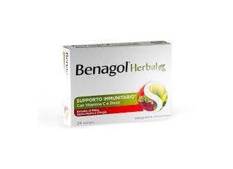 Benagol herbal frutti di bosco 24 pastiglie