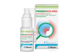 Frobengolmed 8,75 mg/dose spray per mucosa orale soluzione
