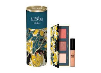 Euphidra kit make up perlage 3 palette + 1 balsamo labbra