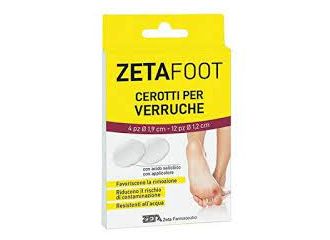 Zetafoot cerotto verruche assortite 16 pezzi