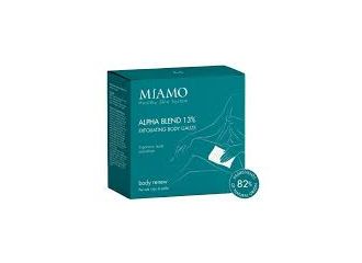 Miamo body renew alpha blend 13% exfoliating body gauze inbevute 6 buste