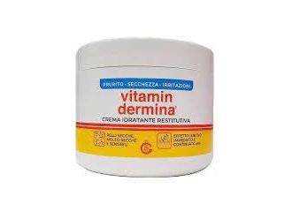 Vitamindermina crema idratante restitutiva pompa 400 ml