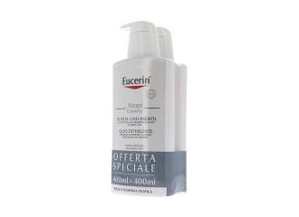 Eucerin bipacco atopi olio detergente 400 ml