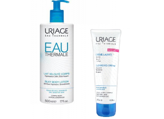 Eau thermale idratazione corpo 1 eau thermale latte 500 ml + 1 crema lavante 200 ml promo