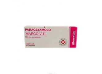 Paracetamolo marco viti 500 mg compresse