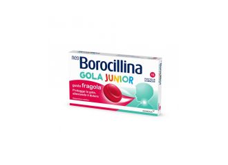 Neoborocillina gola junior 15 pastiglie fragola
