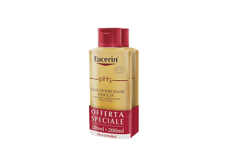 Eucerin bipacco ph5 olio detergente 200 ml