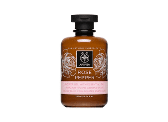 Apivita rose&pepper shower gel 250 ml/20