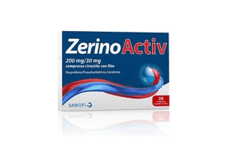 Zerinoactiv 200 mg/30 mg compresse rivestite con film