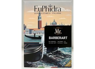 Euphidra mr barberart cofanetto olio barba + detergente barba + set barba